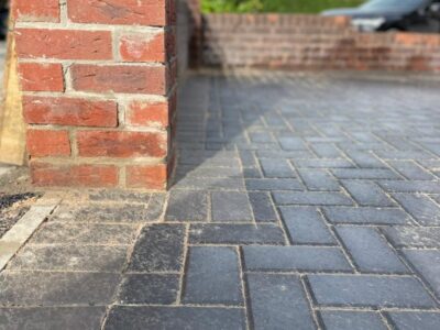 Herringbone Double Light Grey Border company near Manchester