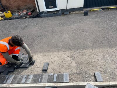Experienced Herringbone Double Light Grey Border services in Manchester