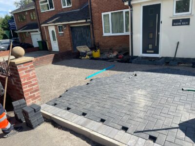 Professional Herringbone Double Light Grey Border services near Manchester