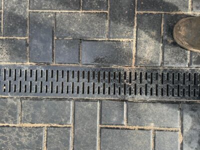 Local Herringbone Double Light Grey Border contractors in Manchester