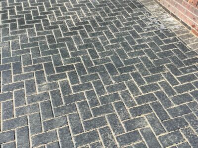 Quality Herringbone Double Light Grey Border in Manchester