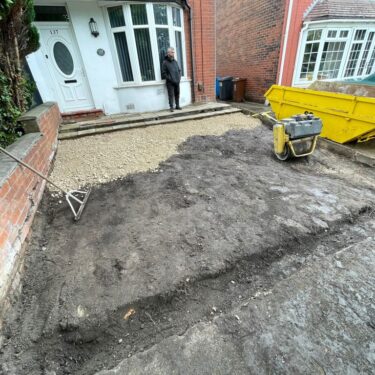 Driveway Installation Project Oldham