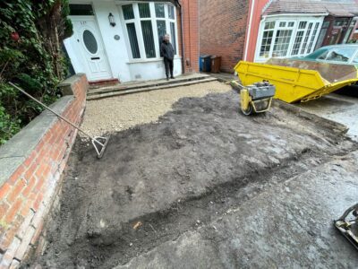 Driveway Installation Project Oldham