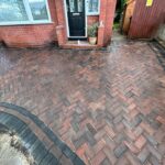 Herringbone Block Paving Brindle (3)