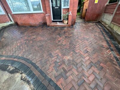 Herringbone Block Paving Brindle (3)