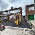 Manchester new silver driveway install