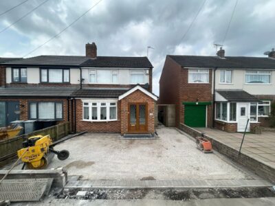 new silver resin driveway install Manchester