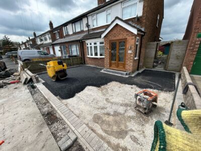 new silver resin drive install Manchester