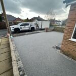 Manchester new silver resin drive installations