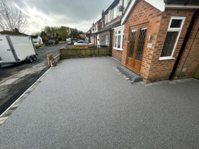 silver resin drive install company Manchester