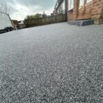 custom new silver resin driveway Manchester