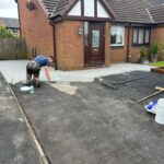 silver resin bound driveway Manchester