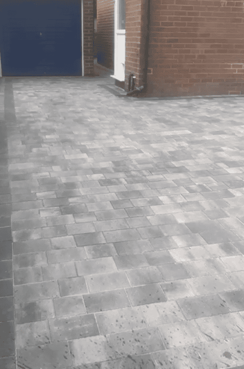 Block paving