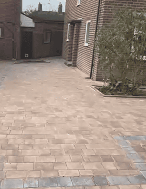 Block paving